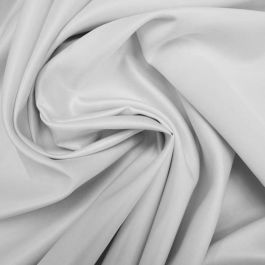 White Supreme Duchess Satin Fabric Fabrics Calico Laine