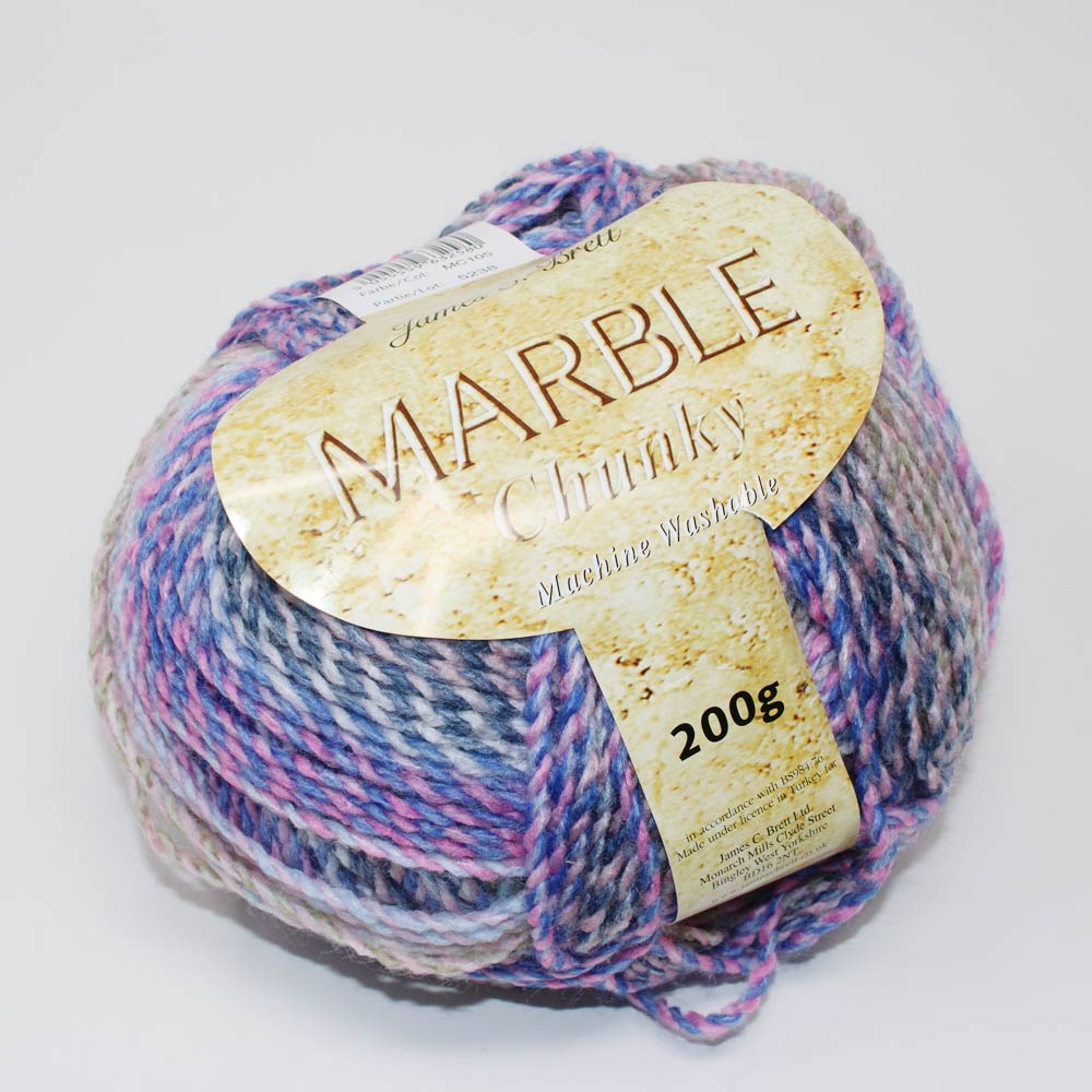 James C Brett Marble Chunky Knitting Wool