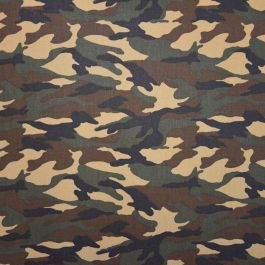 Camo Children's Cotton Print Fabric CP0437, Fabrics