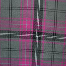 Cerise Tartan Fabric