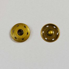 Large Antique Gold Press Studs | Fasteners | Calico Laine