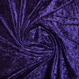 Purple Crushed Velvet Fabric | UK Fabric Supplier | Calico Laine