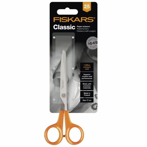 Left Handed Scissors, Fiskars Scissors, Classic Universal Purpose 21 Cm, Fabric  Scissors, Quilting Scissors, Craft Scissors, -  Denmark