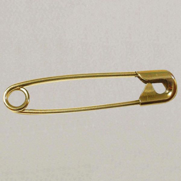 Safety Kilt pin PRYM 76mm antique-coloured