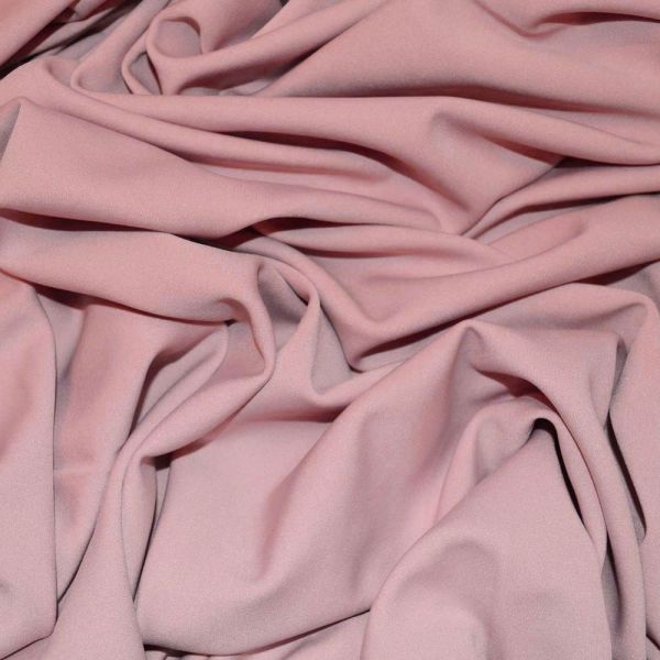 Rose Heavy Stretch Crepe Fabric, UK Fabric Supplier
