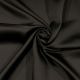 Black Micro Duchess Satin Fabric