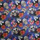 Blue Day Of The Dead Cotton Print Fabric (CC166)