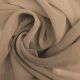 Coffee High Quality Crepe Chiffon Fabric (Col 16)