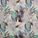 Ecru Parrots Digital Jersey Fabric (151)