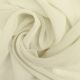 Ivory High Quality Crepe Chiffon Fabric (Col 7)