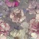 Mauve Digital Viscose Printed Fabric (JLV0187)