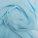 Pale Blue High Quality Crepe Chiffon Fabric (Col 137)