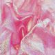 Pink Rainbow Organza Fabric