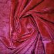 Raspberry Crushed Velvet Fabric (12)