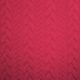 Red Cable Luxury Knitted Heavy Jersey Fabric