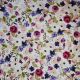 White Floral Cotton Poplin Fabric (JLC0555)