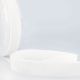 White Stephanoise Velvet Ribbon (001)